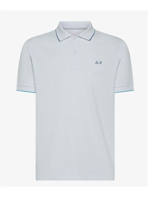 polo small stripes on collar ss SUN 68 | A3511001